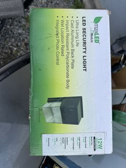 Led Exterior Light Fixture - Luz Para Afuera De Led