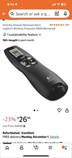 Logitech Presentation Remote