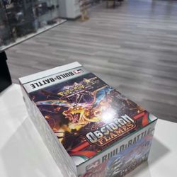 Pokemon Obsidian Flames Build & Battle Box Display
