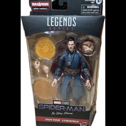 Hasbro Spiderman  Marvel Legends  No way Home Doctor Strange & Black & Gold Suit