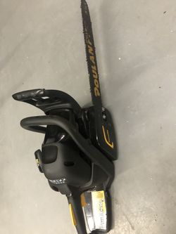 Poulan 18” Chain Saw