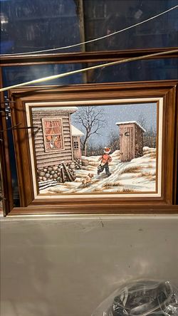 C Carson winter print 16x20