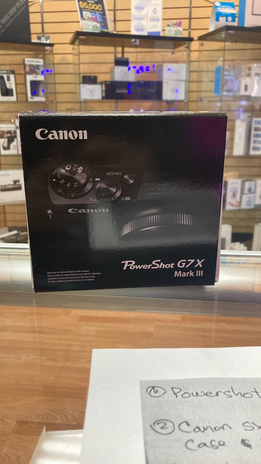 Canon PowerShot G7X Mark III