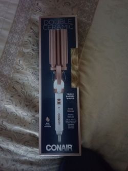 Conair Double ceramic, Triple Barrel Waiver