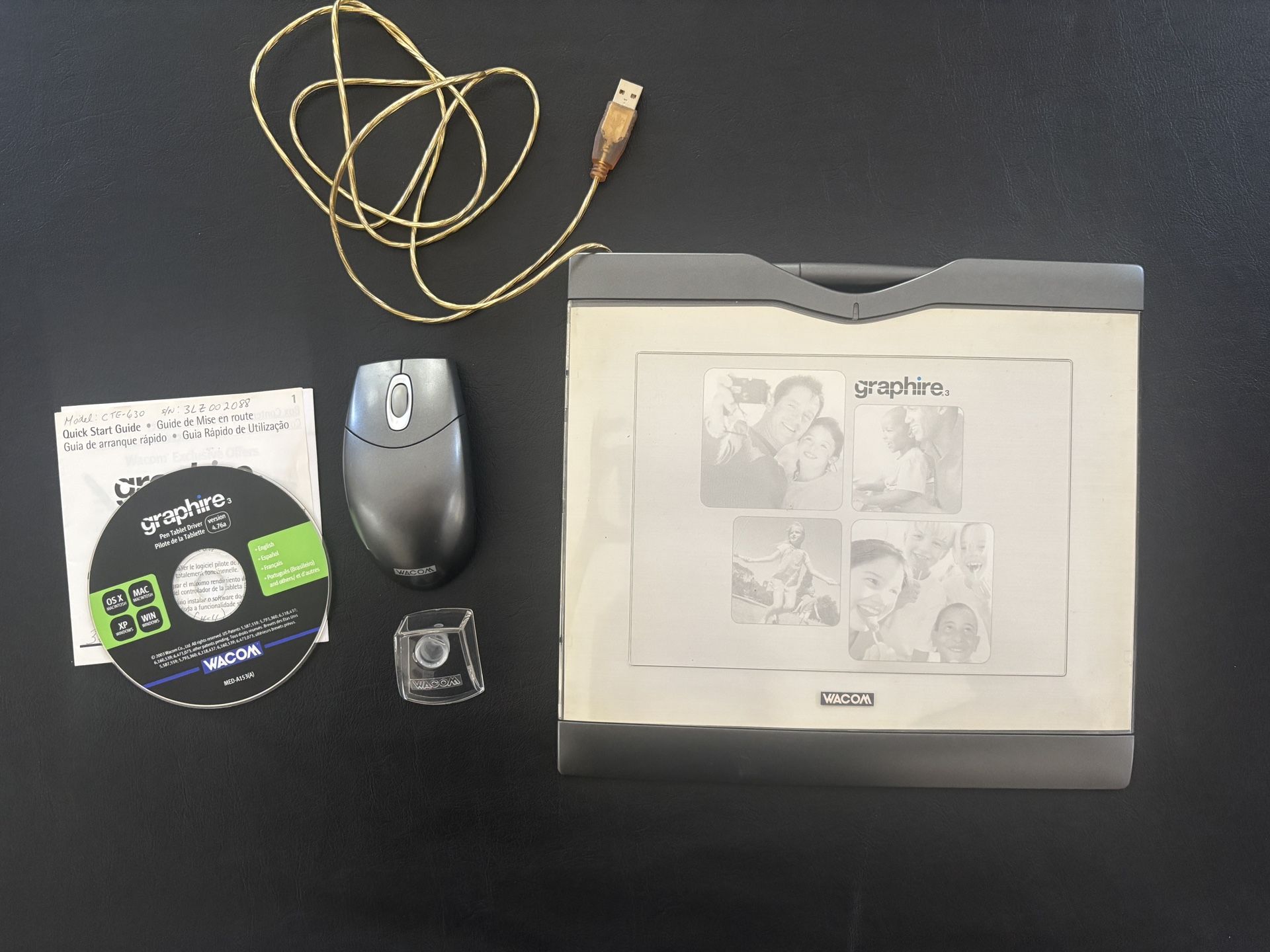Wacom Graphire 3 Tablet Windows/Mac
