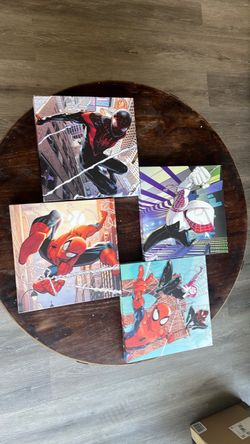 Spider-Man four picture frames