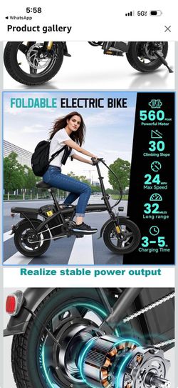 Bike Electric  new in boxes