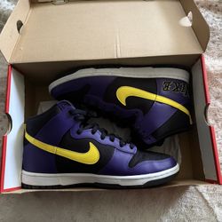 Nike Dunks (LAKERS) High Top