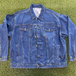 Vintage Y2K Disney California Adventure Denim Jean Jacket 