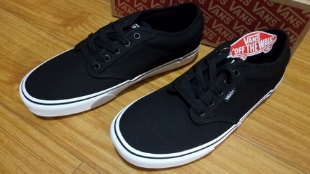 Vans Atwood Black/White Sz.9.5