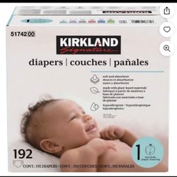 Diapers Kirkland / Pañales Etapa 1 