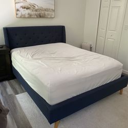 **QUEEN SIZE BED FRAME - $80**