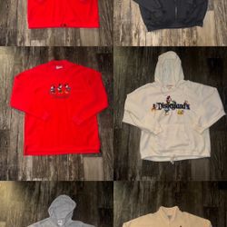 Vintage Disney Sweater Sweatshirt Jackets Hoodie 