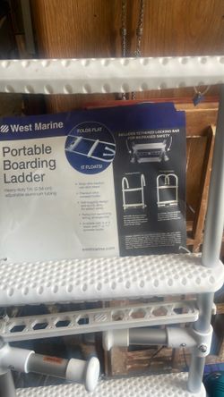 West Marine Boat ladder 4,3 step