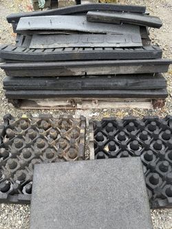 Rubber Transition Ramps/Rubber Tiles