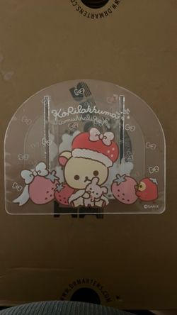 Pencil boxes (strawberry Rilakkuma & purple one)