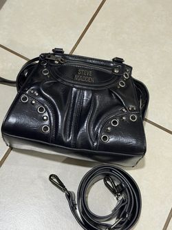 Steve Madden Black Studded Crossbody Bag