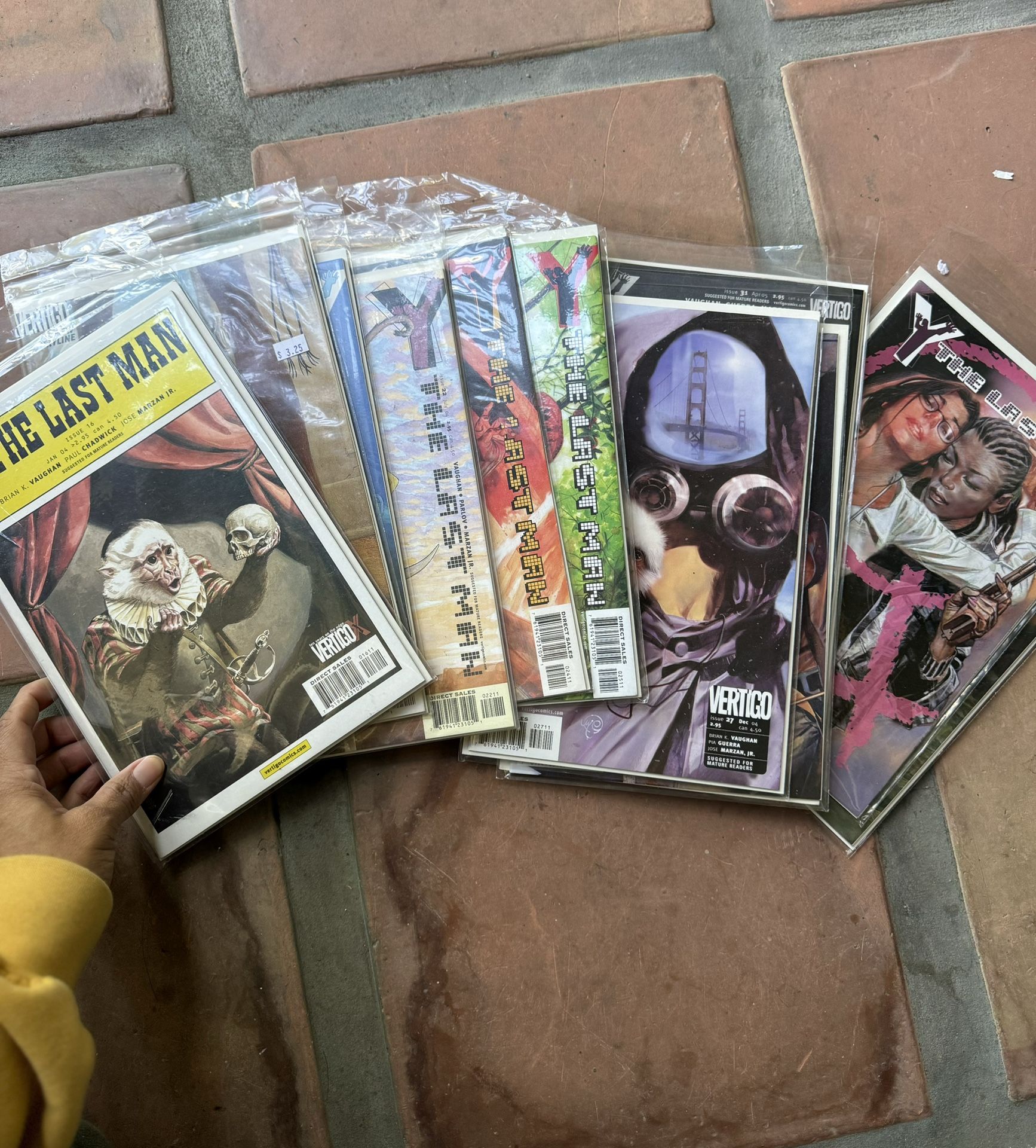 Y THE LAST MAN #16-36 Brian K Vaughan  Lot Vertigo