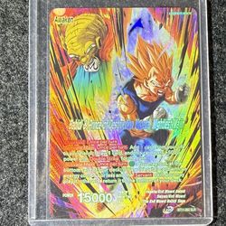 Dragon Ball Masters TCG Babidi and Prince of Destruction Vegeta, Mightiest Majin BT11-062 SLR