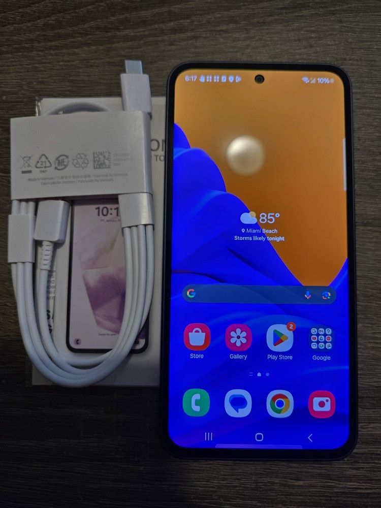 Samsung A-35 – Brand New, 128 GB w/ Charger & Warranty  