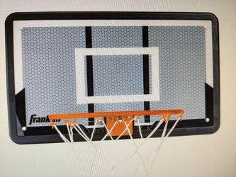 Basketball Hoop Backboard Toy Kids 30x17-inch Heavy Duty Franklin 92066X 27026 Pole Wall Mount