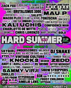 HARD SUMMER SUNDAY TICKETS