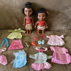 Moana Dolls And Accessories 