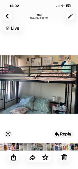 Fool bed, mattress and two complete comforters