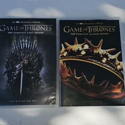Game Of Thrones Full Season 1 & 2 On DVD
