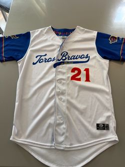 Toros Bravos de Durham #21 Baseball Jersey Size 46