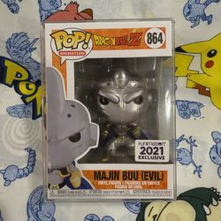 Dragon Ball Z Majin Buu Metallic Exclusive Funko POP! #864