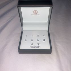 Sterling Silver Earring Set (5 Pairs)