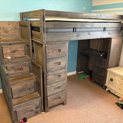 Kid Twin Size Bed 