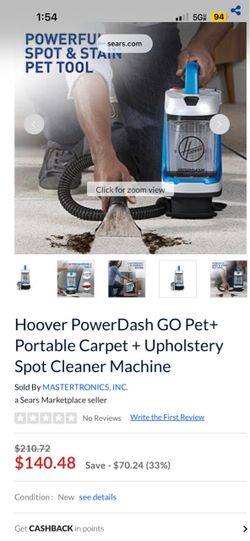 Hoover PowerDash GO Spot Carpet Cleaner