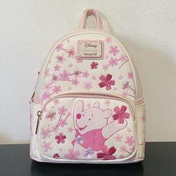 Loungefly Disney Winnie the Pooh Cherry Blossom Mini Backpack