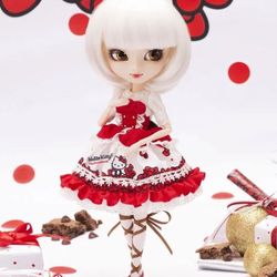BNIB RARE HTF Hello kitty 45th Anniversary Pullip Doll 