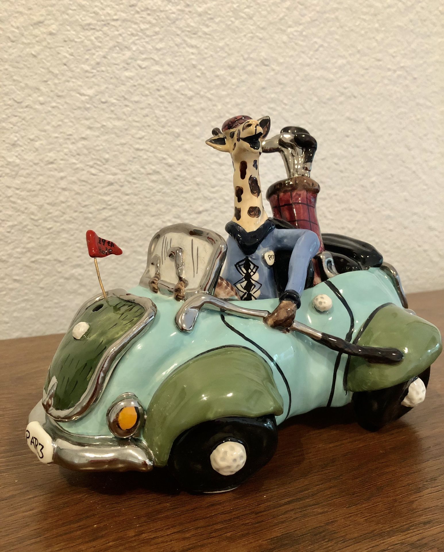 “Tee Time” Blue Sky Clayworks Signed Heather Goldminc Collection “Tee Time”