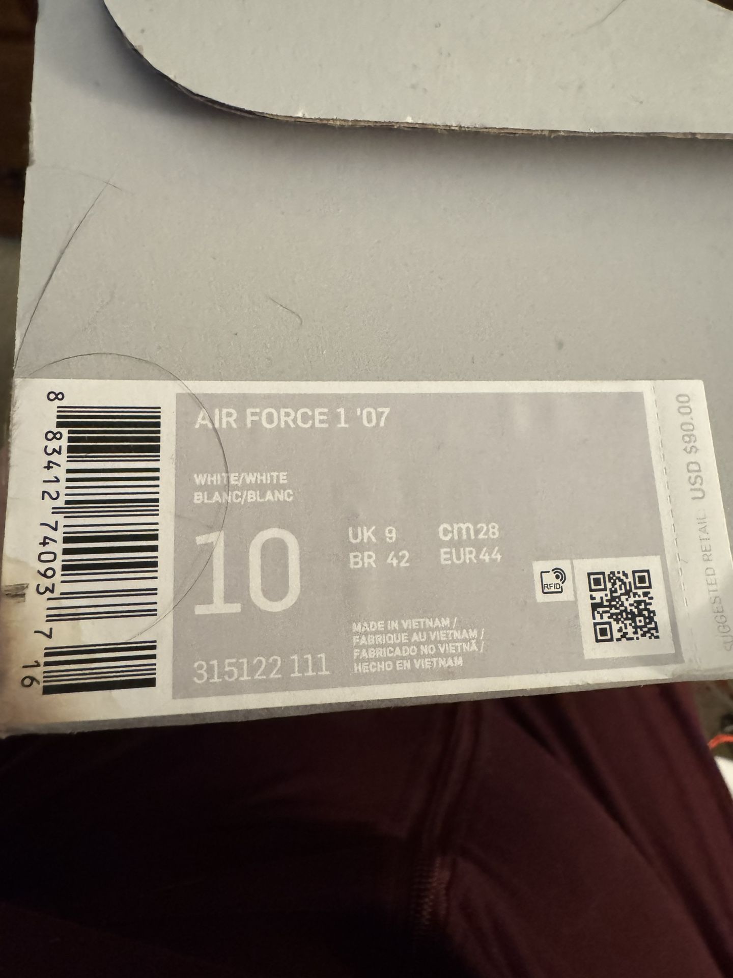 Men’s Nike Air Force 1 - Size 10