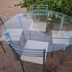 Glass Dining Table