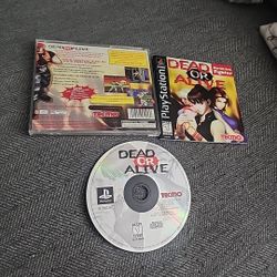 Dead Or Alive Playstation PS1 One Complete 