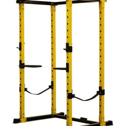 Complete Home Gym Bundle — Power Rack + 300lb Olympic Weights + Plate Tree + Accessories