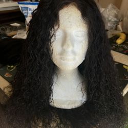 Curly Human Hair Lacefront Wig