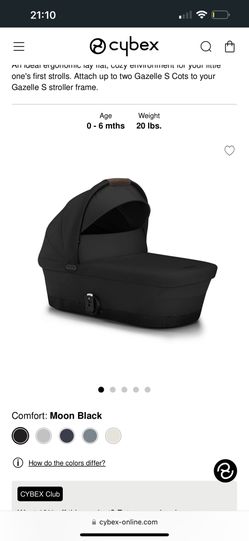 cradle for stroller