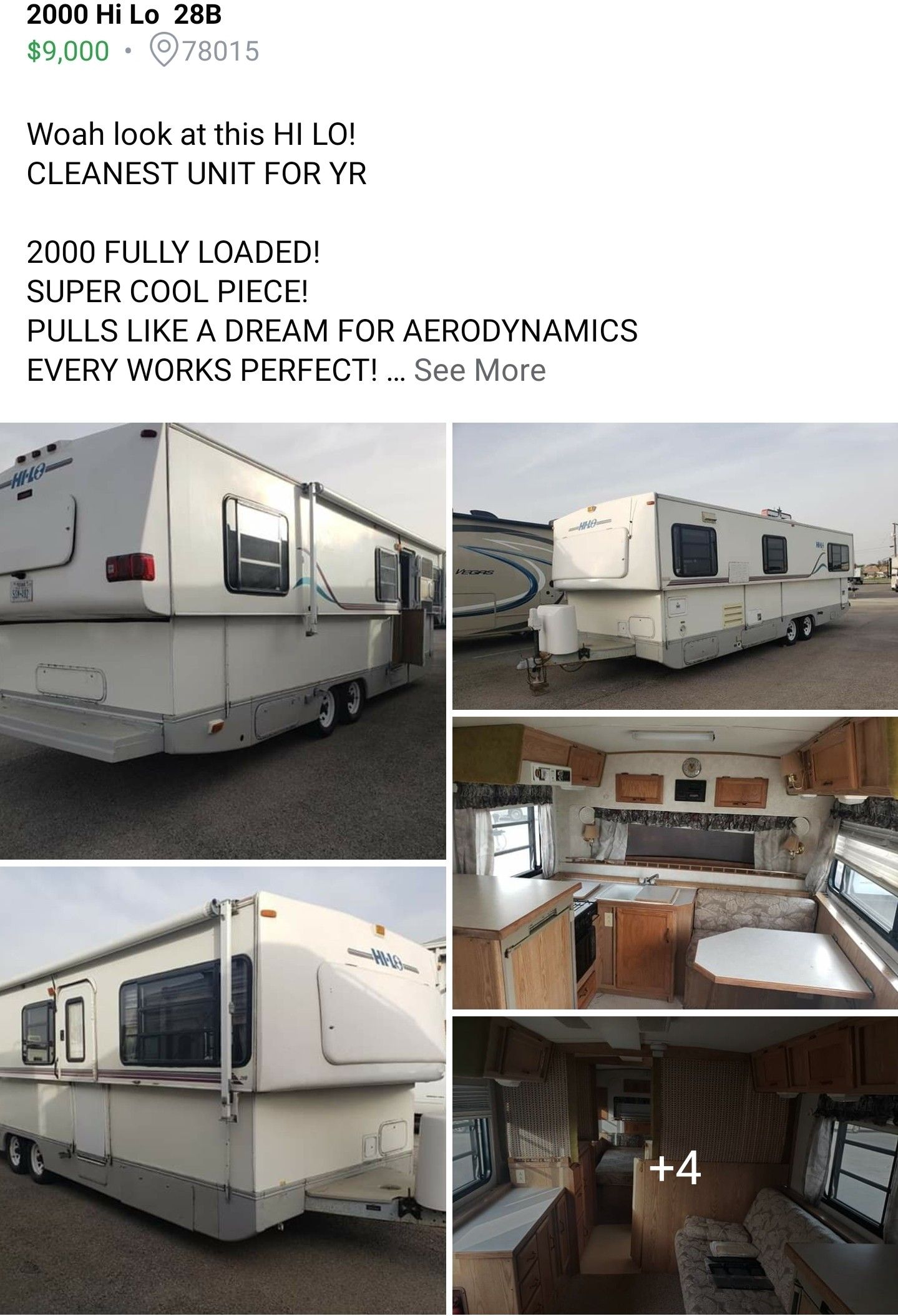 2000 HI Lo travel trailer for Sale in San Antonio, TX OfferUp