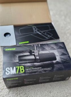 Shure SM7B Microphone Mic With Receipt / AUTHENTIC!