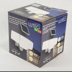 Lutec Motion Sensor Motion Activated Solar LED Security Light