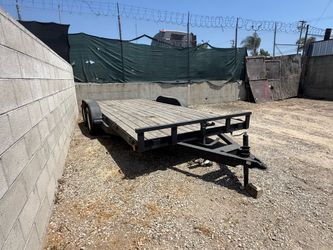 16’ Tandem Axle Flatbed Trailer — $3,000