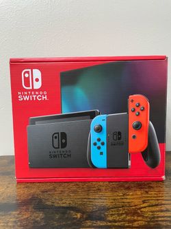 Nintendo Switch Console w/ Blue & Red Joy-Cons