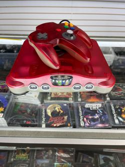 Nintendo 64 Watermelon Clear $225 Gamehogs 11am-7pm