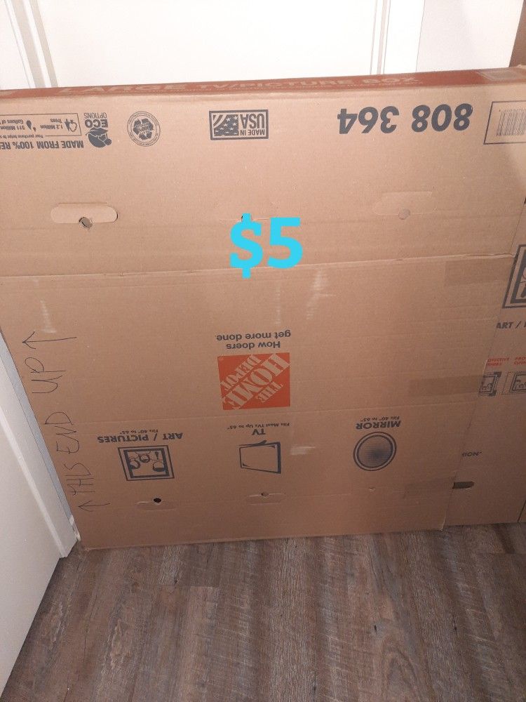 TV Moving/storage Box